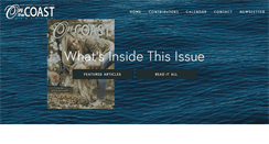 Desktop Screenshot of onthecoastmag.com